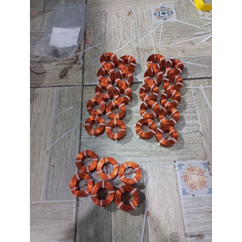 coil lilitan crossover pasif 0.82mh 1mm