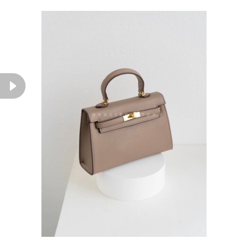 Gracie - Phoebe Bag / Tas Taupe Small Preloved