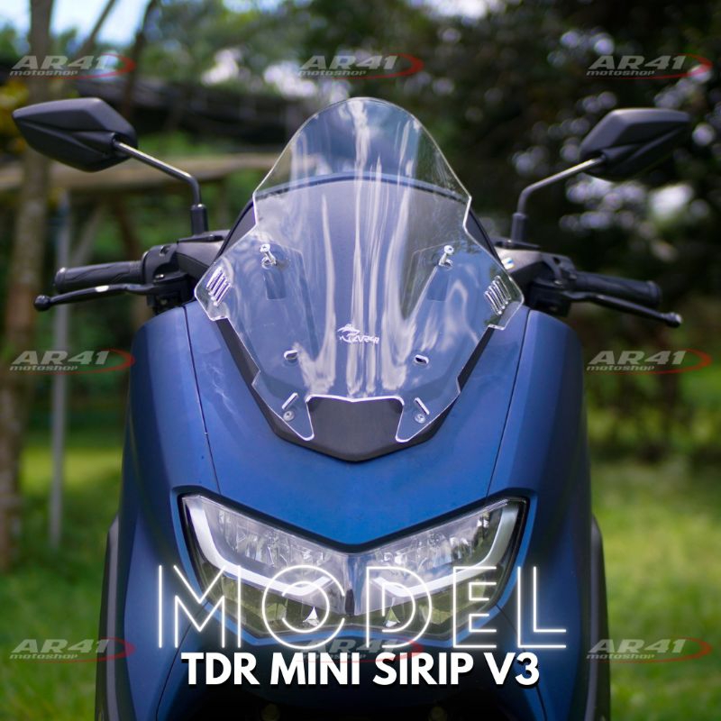 Visor Windshield Model TDR SIRIP V3 nmax new nmax 2021 Windshield Nmax