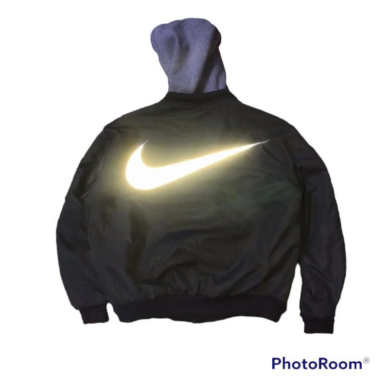 Jacket Bomber Nike Big Swoosh Reflective second