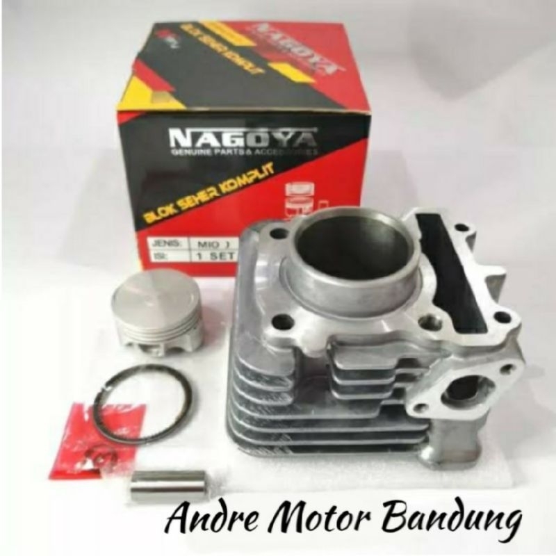 BLOK SEHER SET/PISTON KIT MIO J, FINO 115, MIO GT ORI NAGOYA