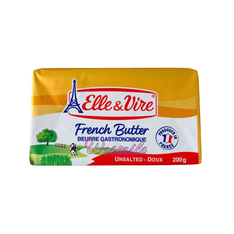 Elle &amp; Vire Salted &amp; Unsalted Butter 200Gr / Anchor salted &amp; Unsalted 227gr