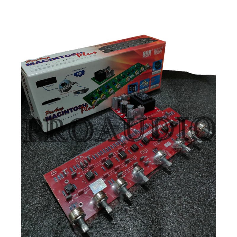 Kit Tone Preamp Parametrik Macintosh Plus BGR BELL Original