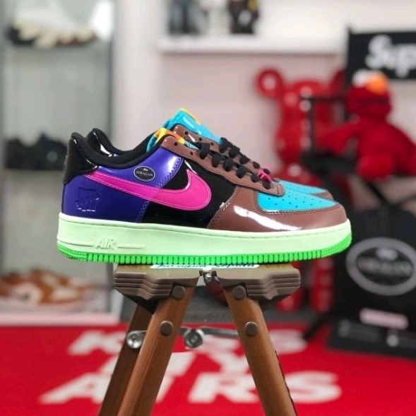 Nike Air Force 1 Low x Undefeated &quot;Multi Patent&quot; Pink Prime
