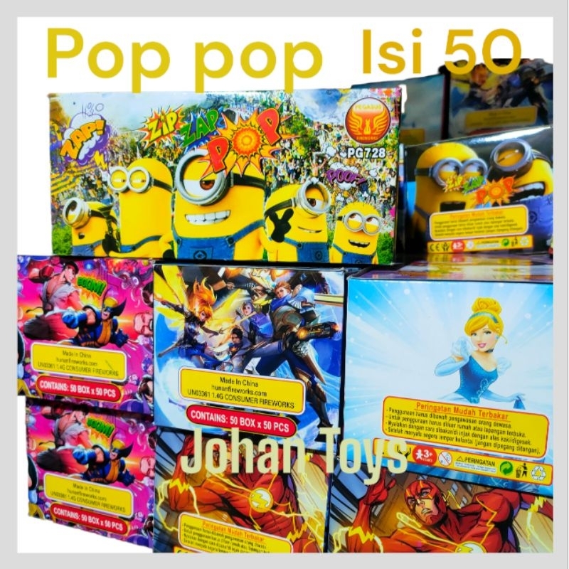 POP BANTING ISI 50 Box × 50 Pcs Grosir