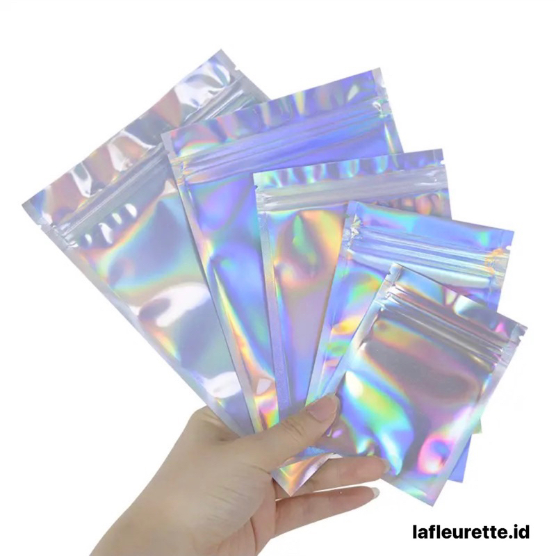 Ziplock Hologram / Ziplock Waterproof / Zip lock / Holographic Ziplock / Reuseable Ziplock / Resealable Ziplock