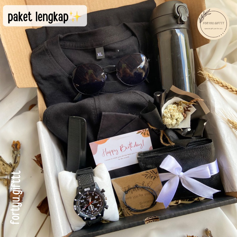 

Hampers cowok lengkap murah/kadopacar/hadiahcowok