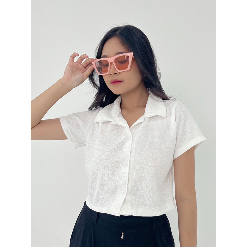 ELENA CROP SHIRT | BANGKOK COLLECTION