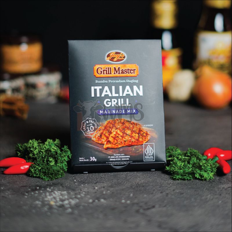 

Grill Master Italian Grill Marinade / Bumbu Marinasi