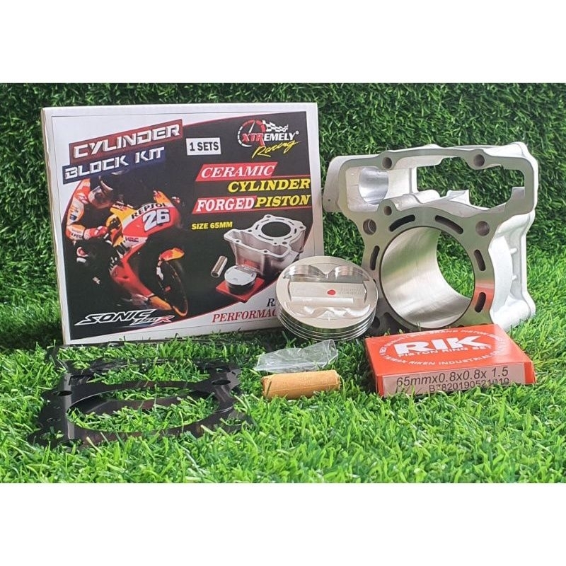BLOK XTR CYINDER CERAMIC SONIC 150R, CB150R NEW, CBR150R NEW UKURAN 65mm
