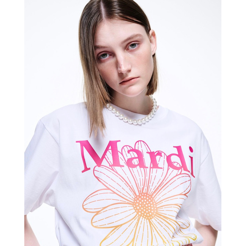 MARDI MERCREDI - Tshirt Flowermardi Gradation