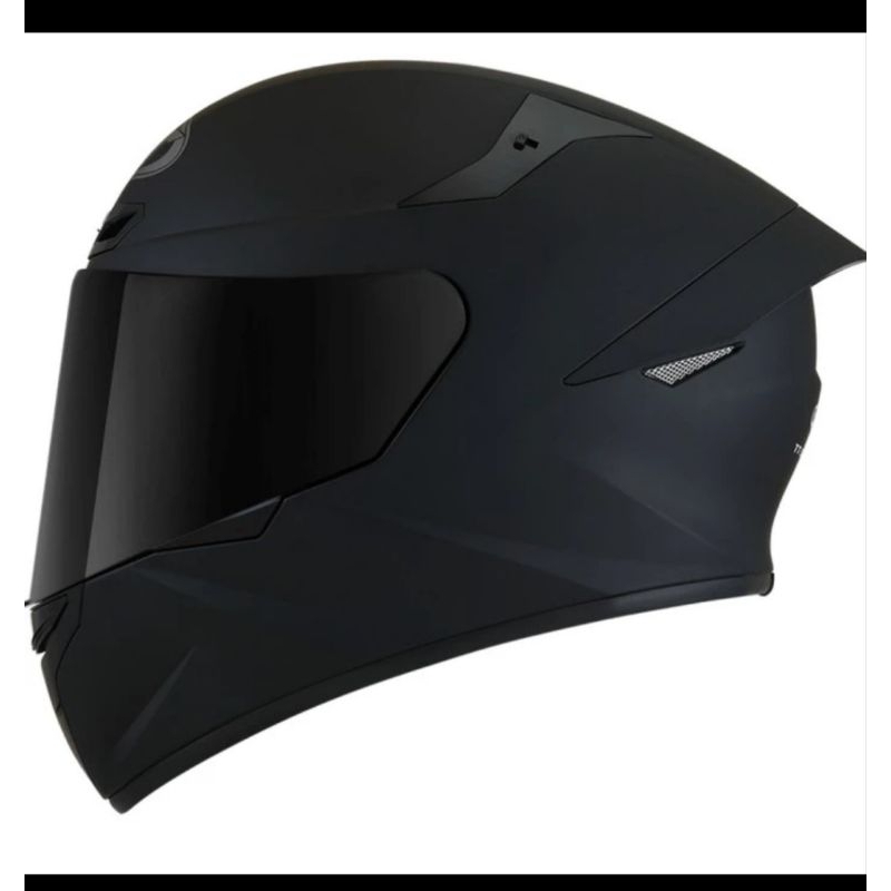 Kyt helmet TT course plain matt black