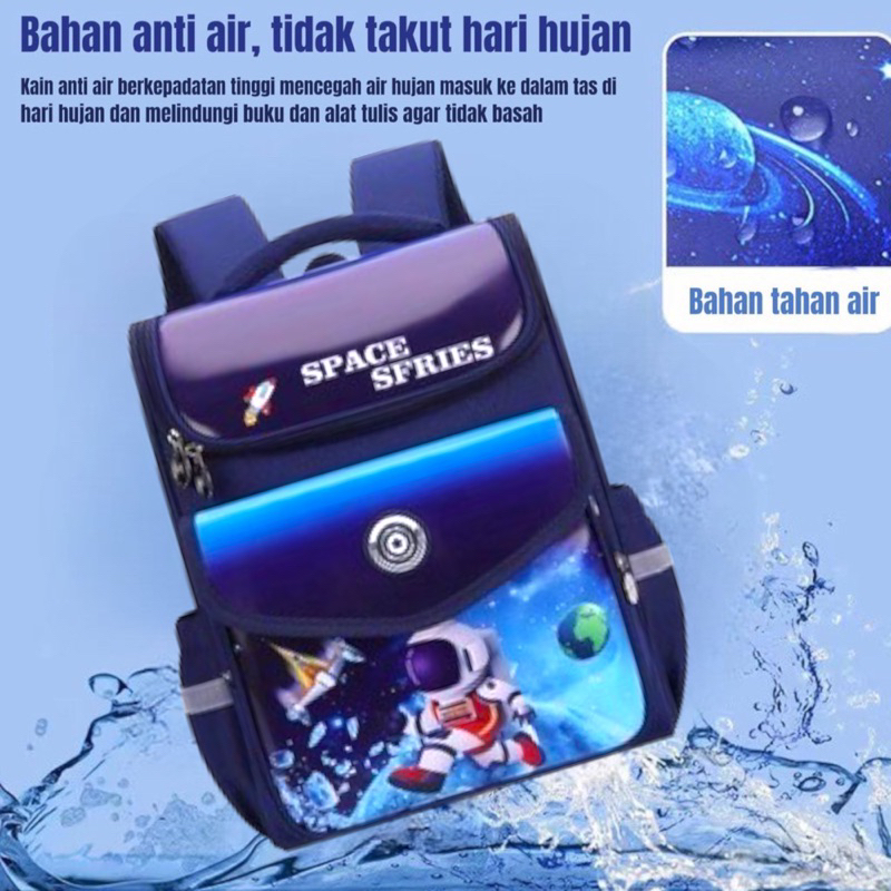 SMARTGIRL TAS RANSEL ANAK SEKOLAH IMPORT TAHAN AIR / TAS TABUNG #00370 SD