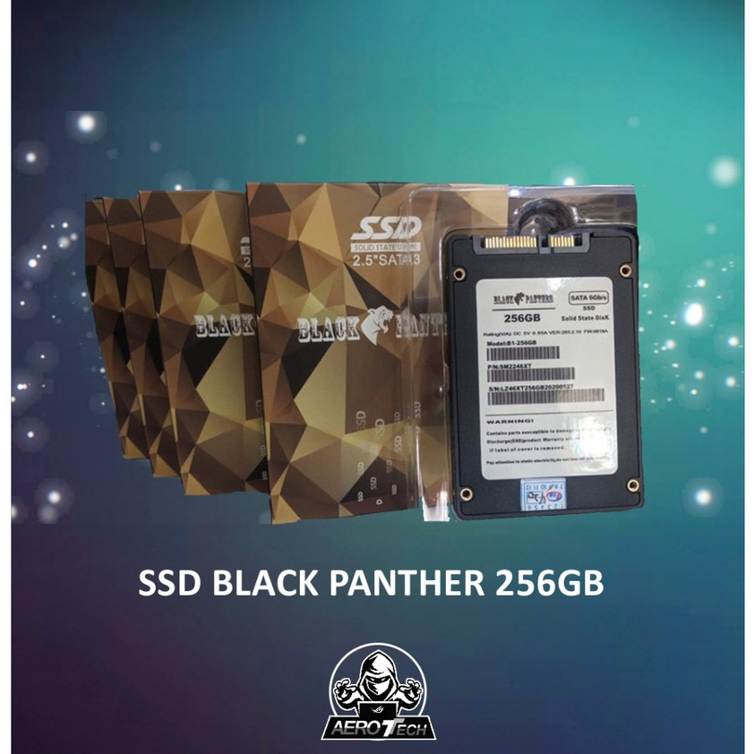 SSD BLACK PANTHER 256GB SATA 3