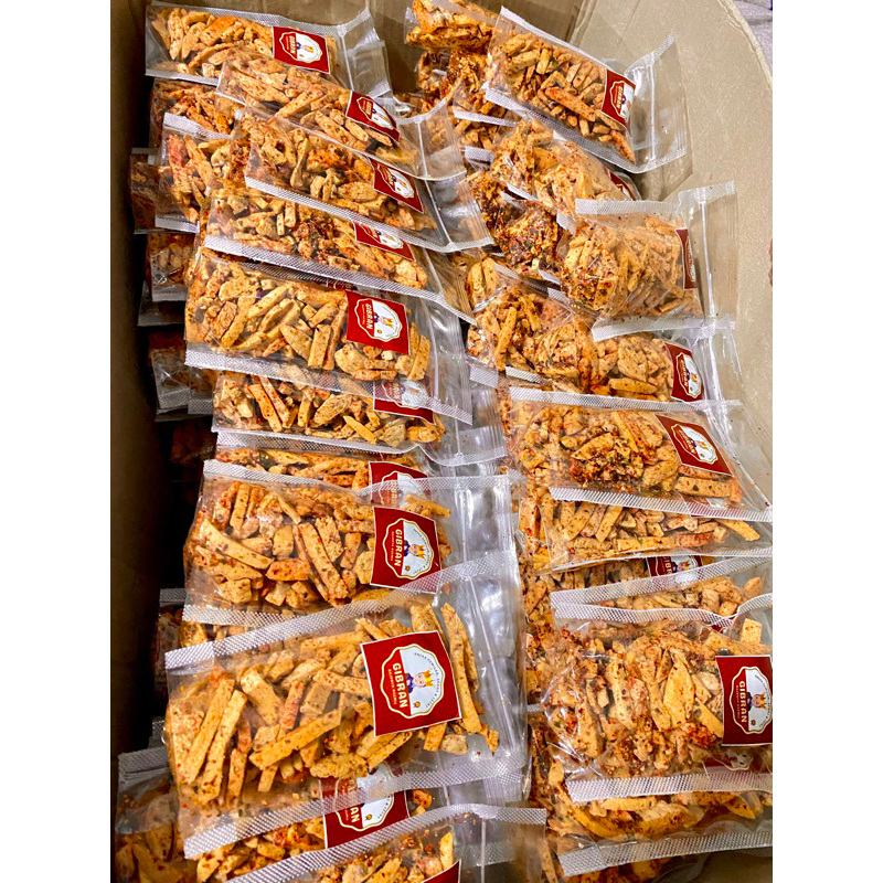 

Basreng pedas daun jeruk