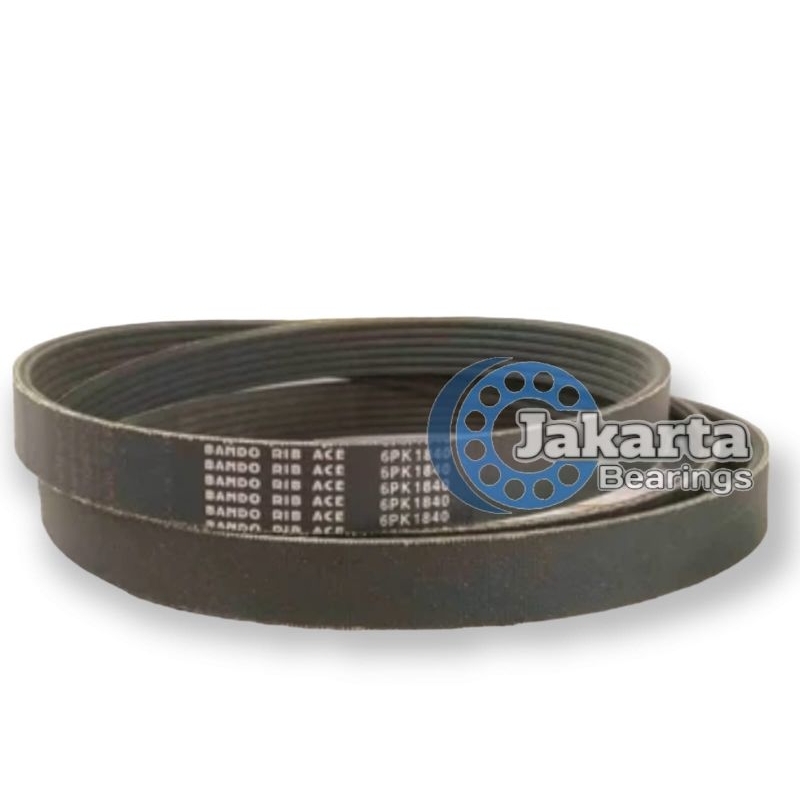 Tali kipas Van Fan Belt 6PK 1840 / 6PK1840 MAZDA 2 NON SKYACTIV BANDO