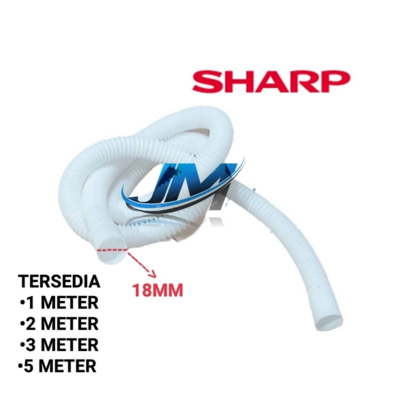 Selang Masuk Air Mesin Cuci Sharp / Selang Inlet Mesin Cuci Sharp 2 Tabung