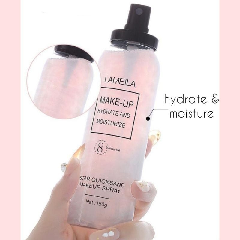 Medan Termurah Agar Makeup tahan lama Make Up Setting Spray Lameila Hydrate And Moisture