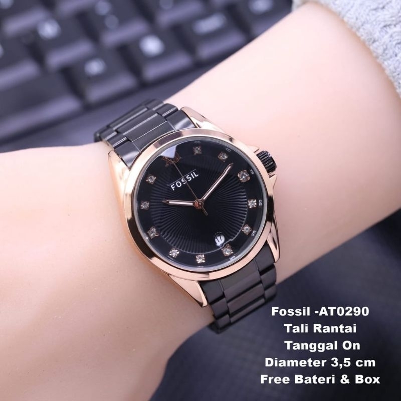 PROMO Jam Tangan Wanita FoslL39s Stainless Steel Harga set TERLARIS