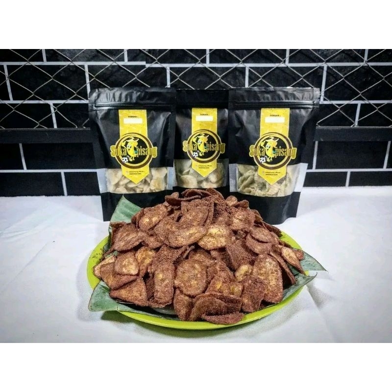 

Sukapisang Chips Keripik Pisang Coklat