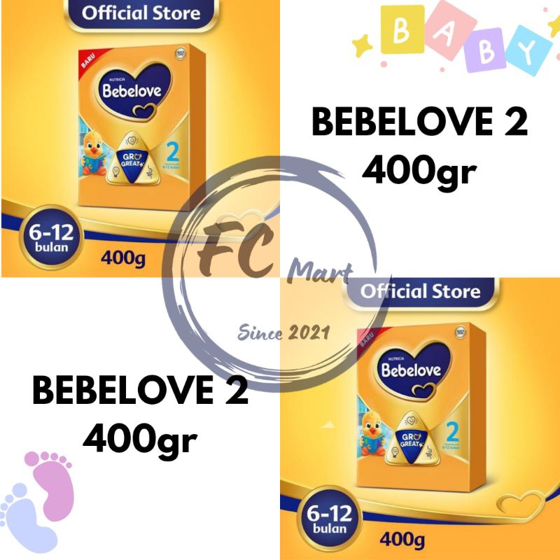 BEBELOVE 2 400gr Susu Bayi (6 12 Bulan)