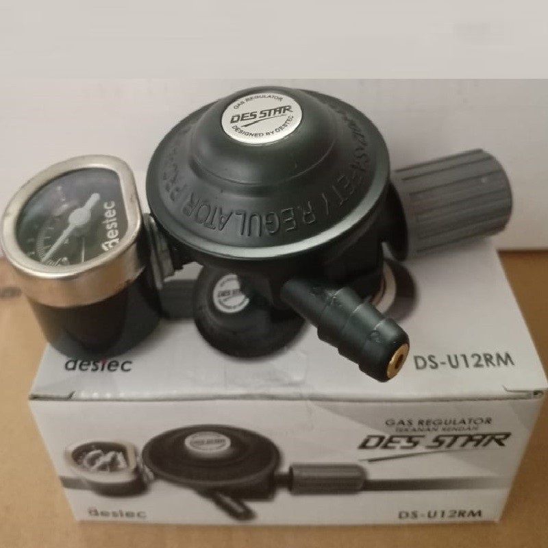 Regulator Gas DESTAR Des Star DS-U12RM Tekanan Rendah Meter Non Meter DS-U12R