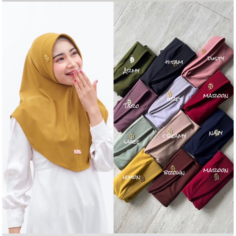 BEAUTY | Hijab Bergo Mini Syiria ARSILA Airis