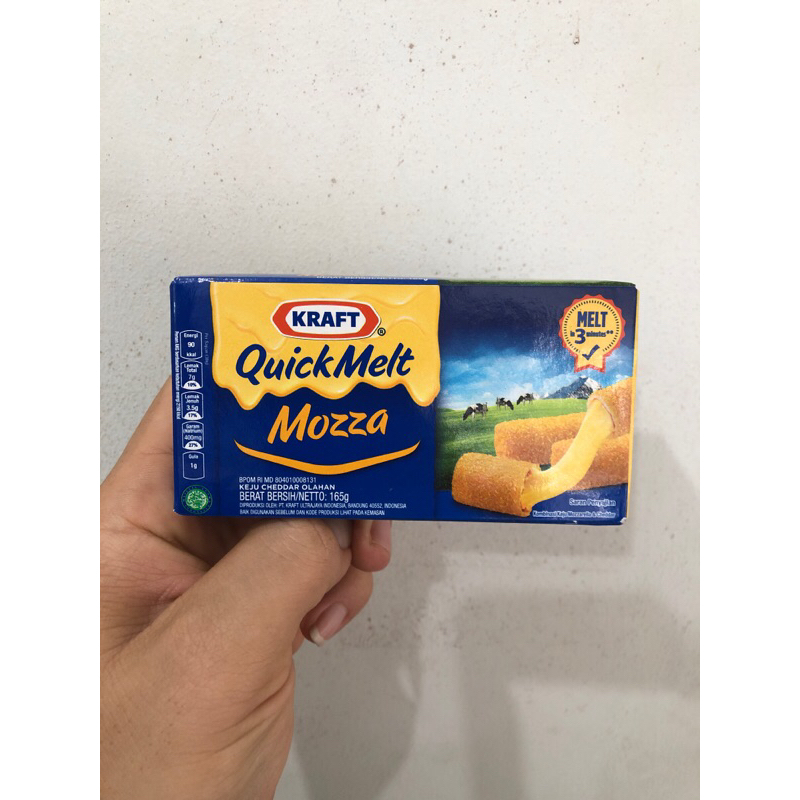 Keju Kraft Quick melt / keju cepat leleh 165gr
