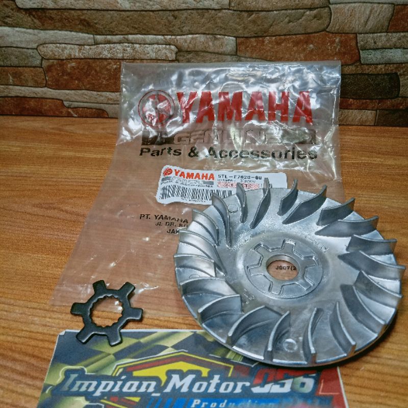 Kipas rumah roller + ring bintang ring kipas motor Mio sporty Mio smile Mio soul karbu Fino karbu no