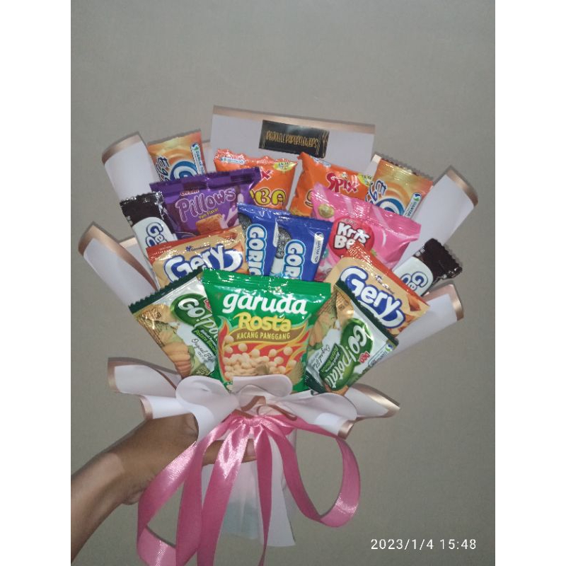 

(COD) Buket Snack / Buket Snack Murah(beli kardus tambahan)