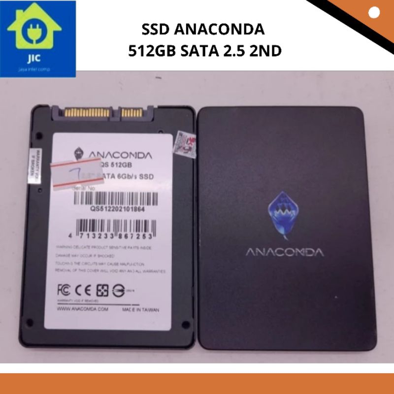 SSD ANACONDA 512GB SATA 2.5 2ND