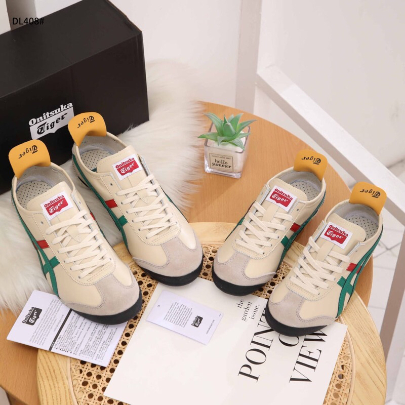 Sneakers Couple DL408 Mocha-Red Green Size 36-44