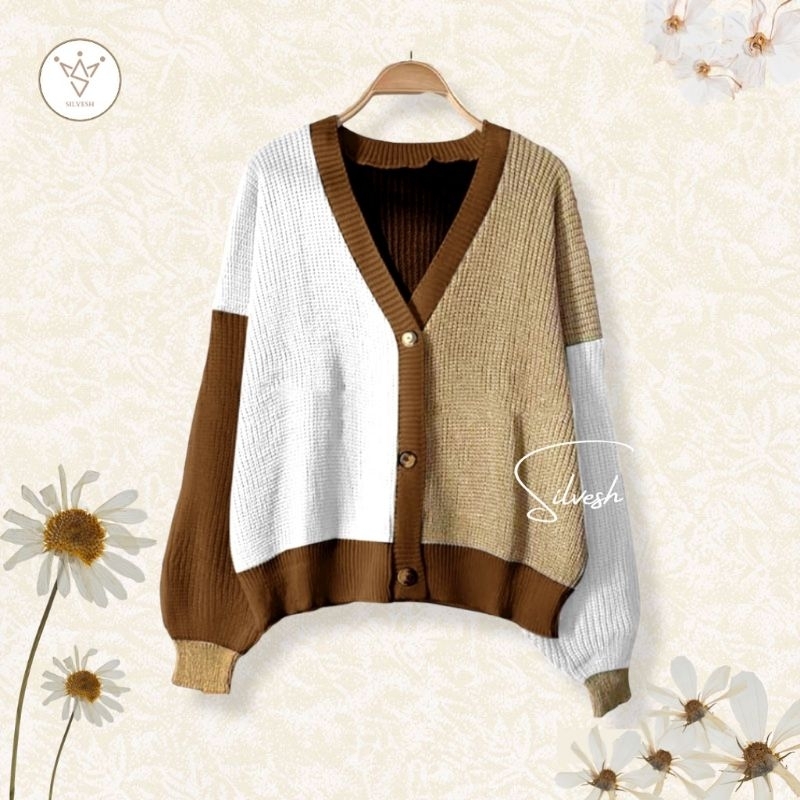 HELENA CARDIGAN/KARDIGAN RAJUT/CARDIGAN/OUTHER/RAJUT/KNITTED CARDY/KNIT