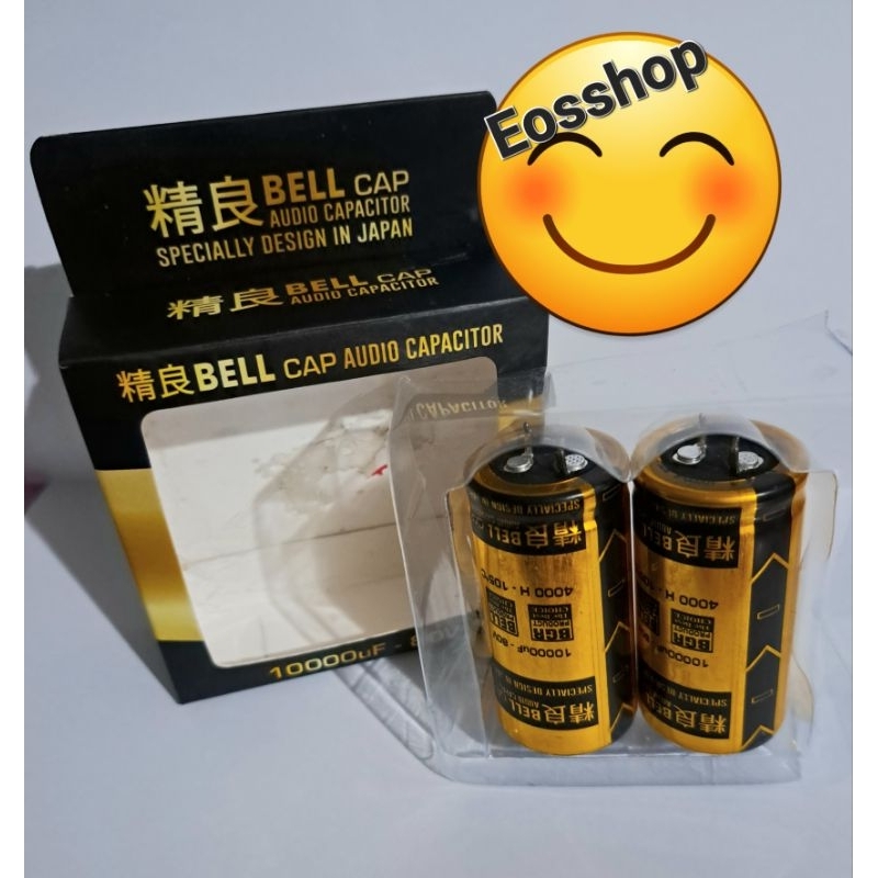 2x Elco 10.000/80 V BGR Bell