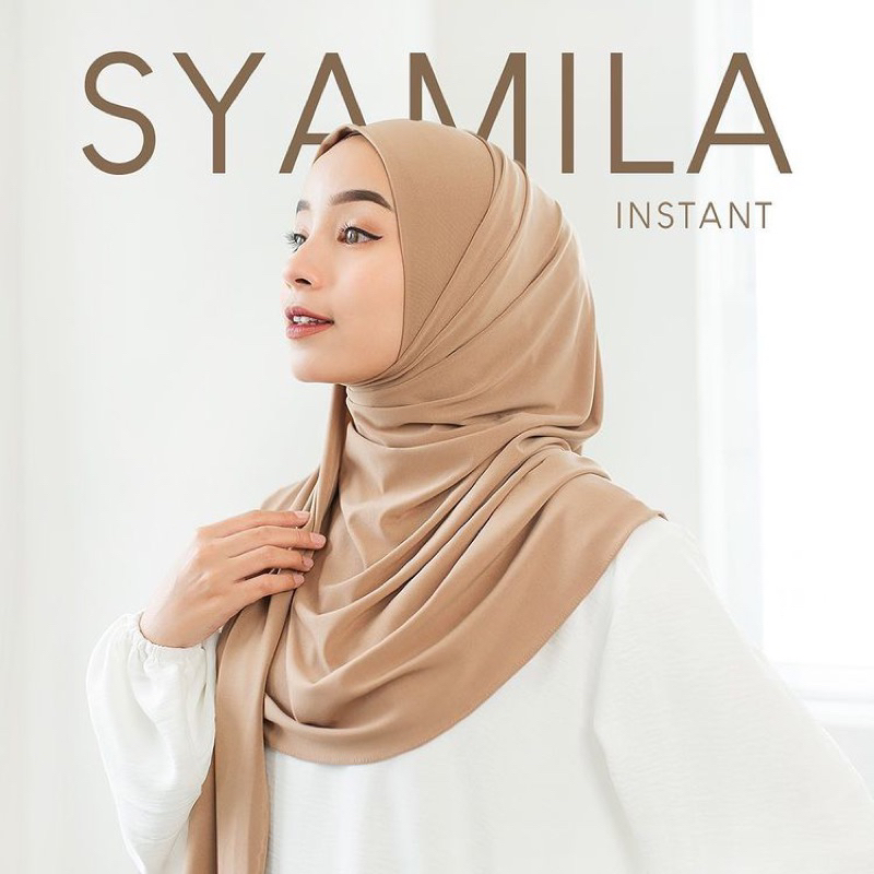 SYAMILA INSTAN JERSEY // PASHMINA KAOS JERSEY SOFT PAT