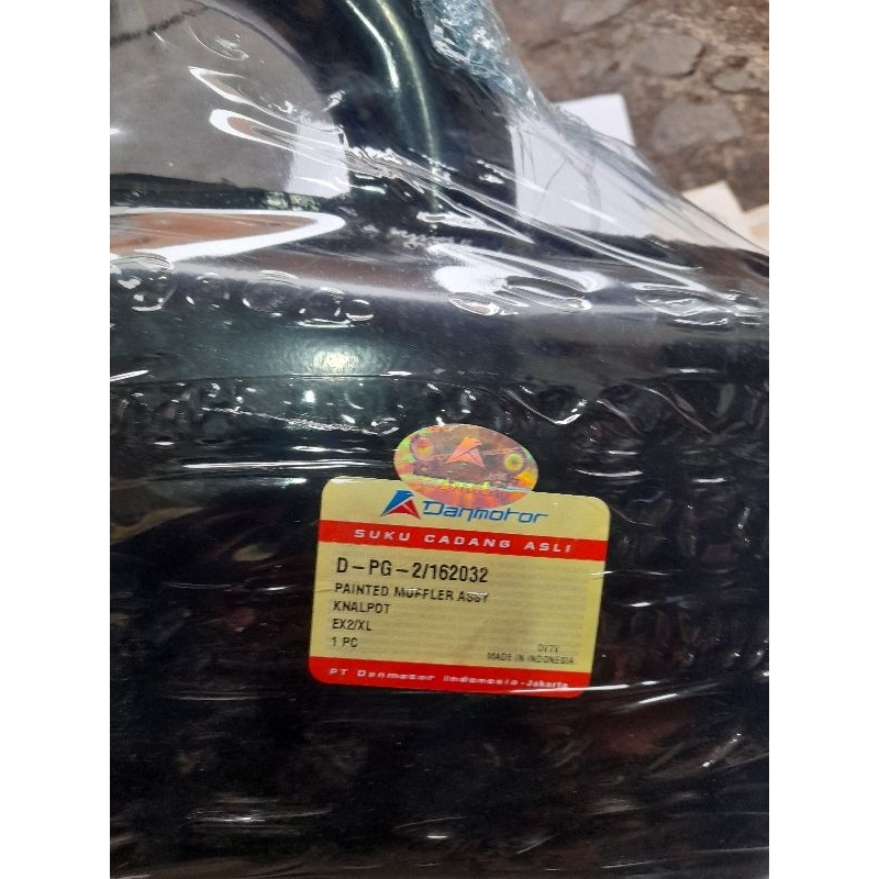 knalpot dgm vespa excel pxe merk danmotor