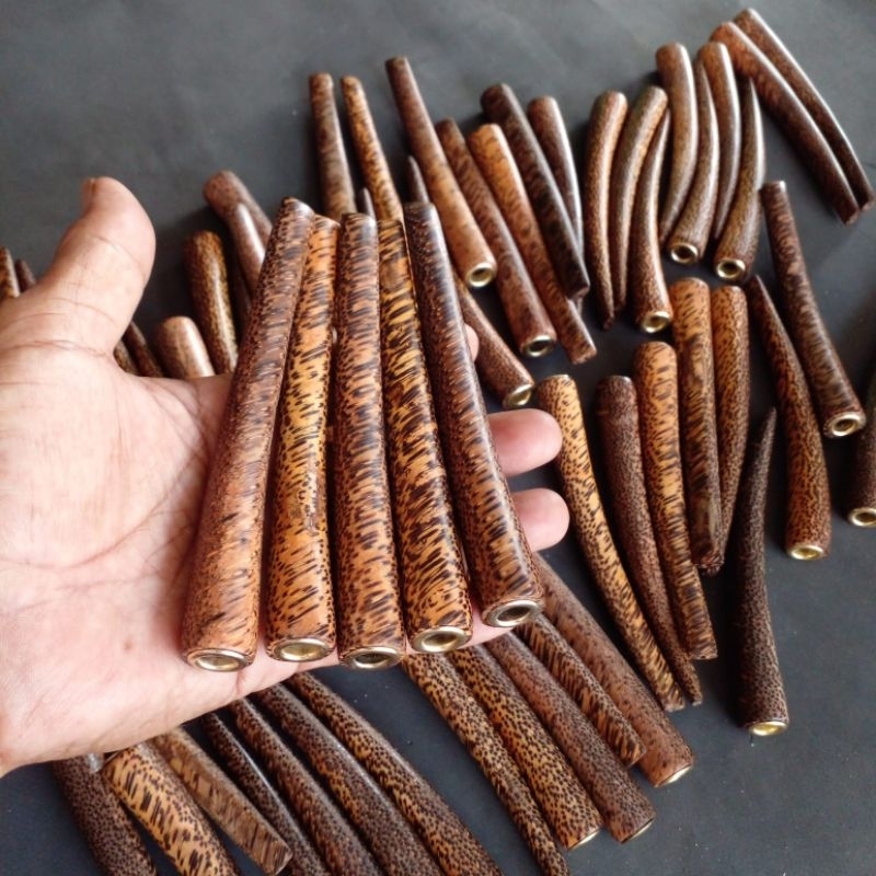 Jual Pipa Once Kayu Liwung Hitam Pipa Cangklong Kayu Liwung Once Pipa Kayu Liwung Asli Shopee