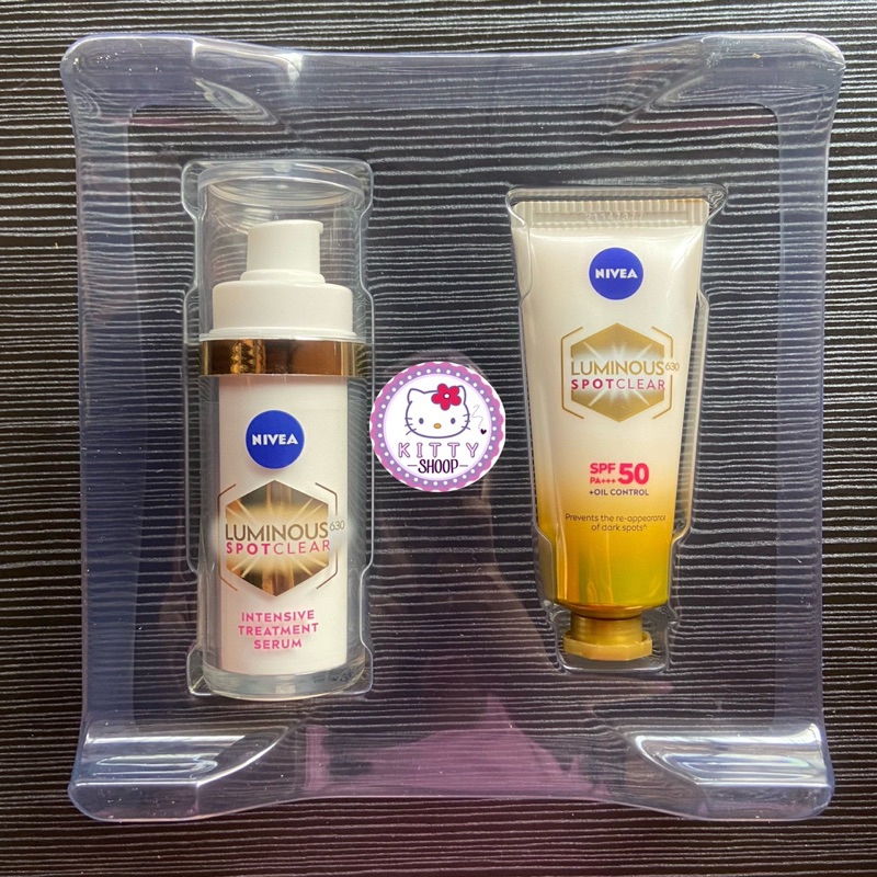 NIVEA Luminous 630 Spotclear Treatment Set | Set Perawatan Flek Hitam