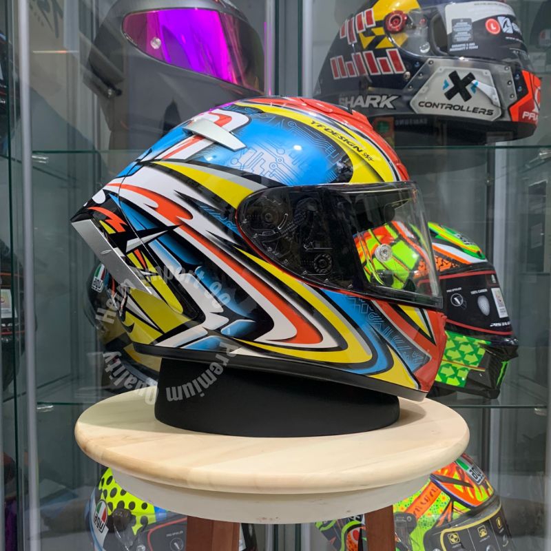HELM SHOEI X14 DAIJIROKATO RED SHOEI XSPIRIT CLONE 1:1