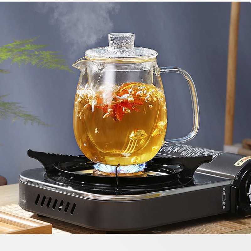 [OBRAL RIJEK] Teko Pitcher Glass Teapot Japanese Style Tea Infuse - CV102