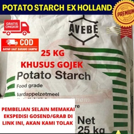 

POTATO STARCH 25 KG TEPUNG KENTANG IMPORT
