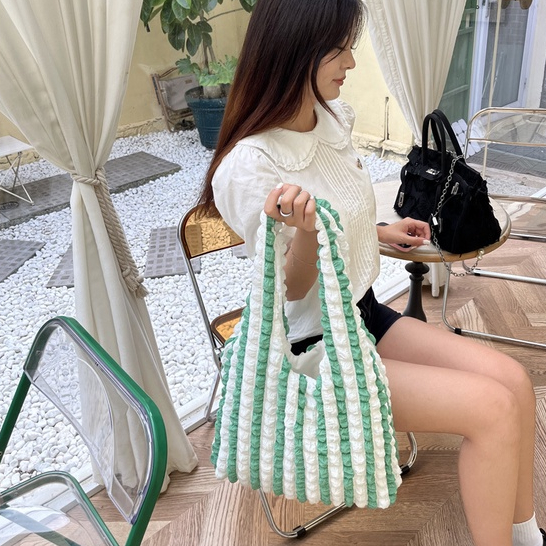 YuKi - CLOUD PUFF KOREAN BAG / TAS TANGAN KOREA GEMAS LUCU