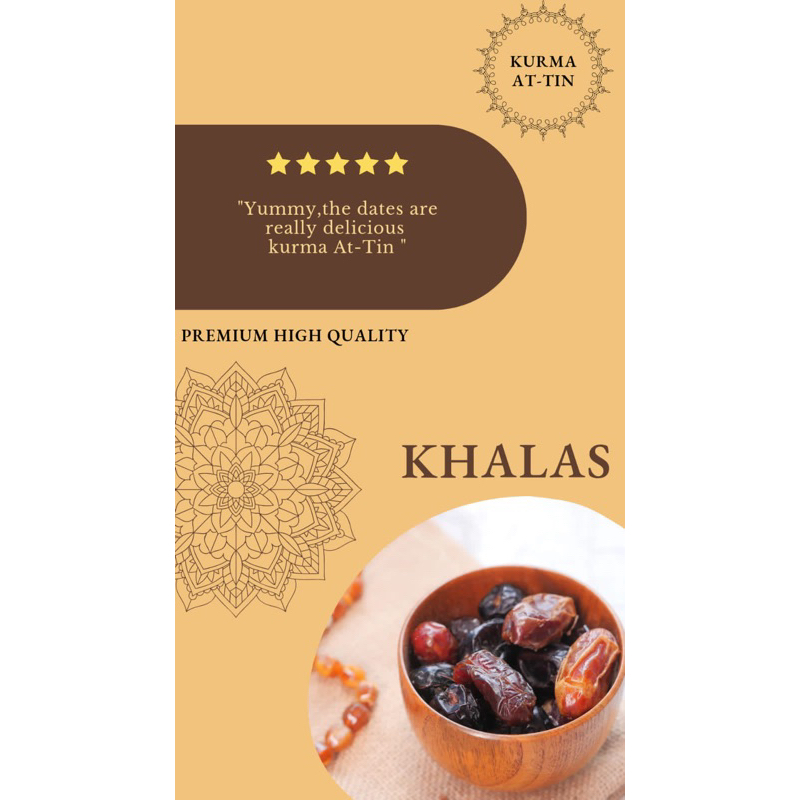 

KURMA KHALAS PREMIUM