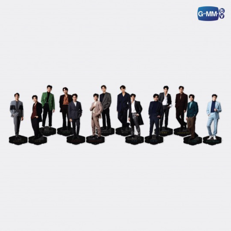 [LIMITED EDITION] GMMTV Signature Series Acrylic Standee : Ohm Pawat & Mix Sahaphap