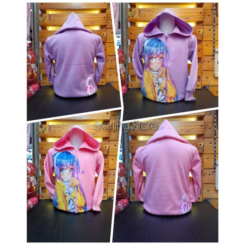 Model Baru/Jaket Anak Perempuan Girl Animation/Kids Jacket/Jaket Anak Perempuan Kekinian/Jaket Anak 