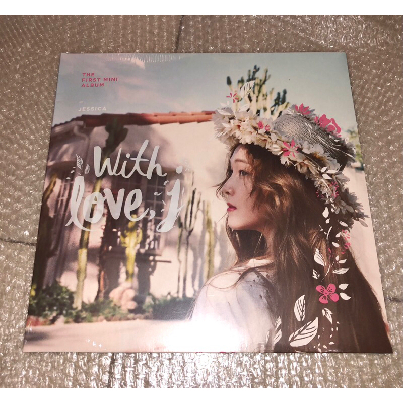 (Baca Deskripsi & Ready stock) Sealed Jessica Jung - With Love J Vinyl LP Official Fly Golden Sky SN