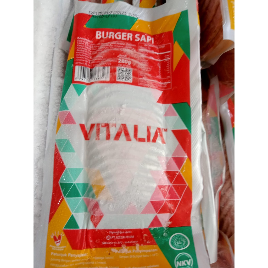 

Vitalia burger sapi 280