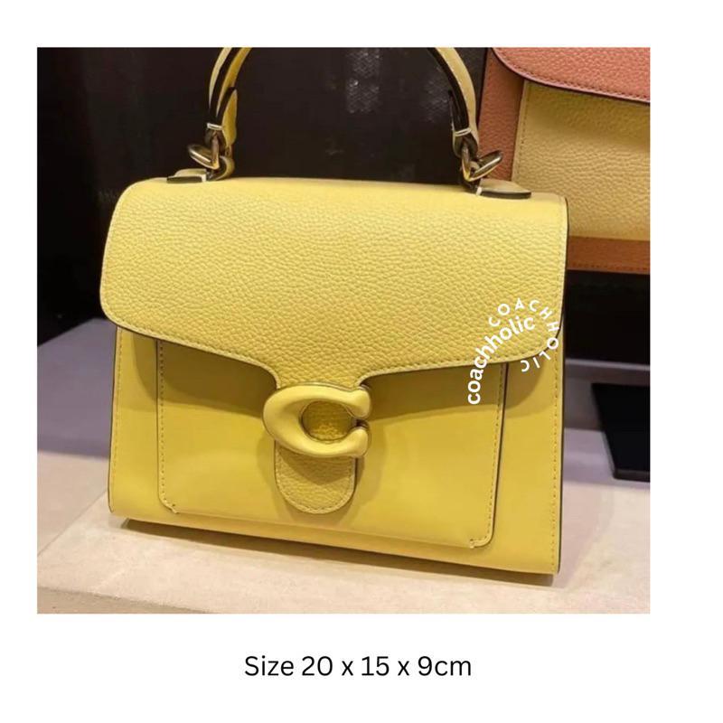 coach taby top handle