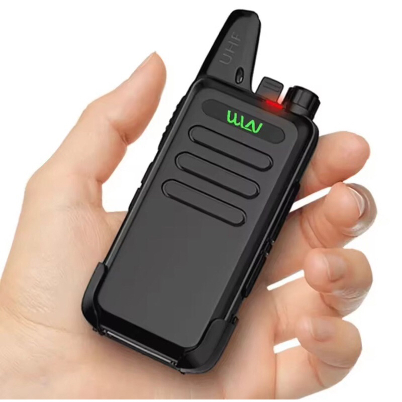 HT Walkie Talkie WLN UHF Handy Talky Two way Radio C1 400-470Mhz 16 Channel Walkie Talkie 1/2 Unit