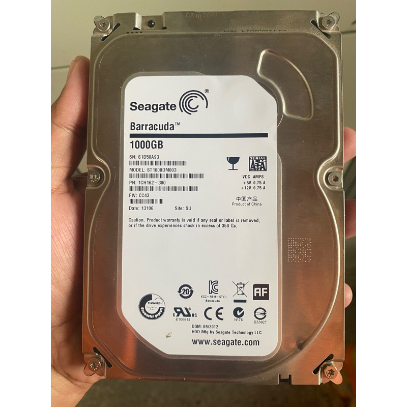 HDD SEAGATE 1TB BEKAS CCTV